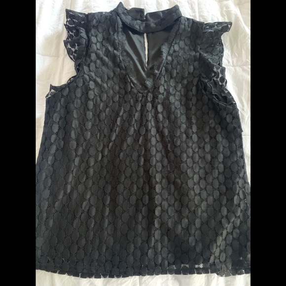 Lily White Tops - Lace top (not sheer)